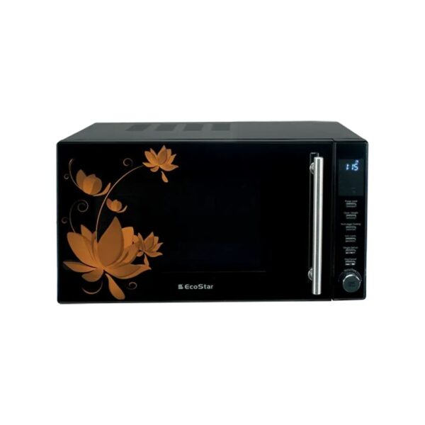 EcoStar Microwave Oven 30 Ltrs Digital Grill (Floral)