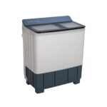 EcoStar 10 Kg Twin Tub Glass Lid (Jewel Blue) Washer - Image 2