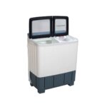 EcoStar 10 Kg Twin Tub Glass Lid (Jewel Blue) Washer - Image 3