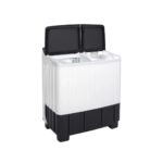 EcoStar 10 Kg Twin Tub Glass Lid (Mocha Grey) Washer - Image 2